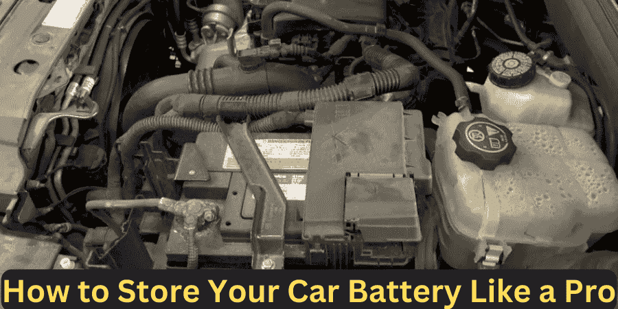 How to Store Your Car Battery Like a Pro