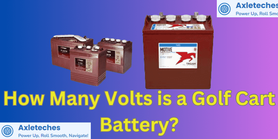 How Many Volts is a Golf Cart Battery?