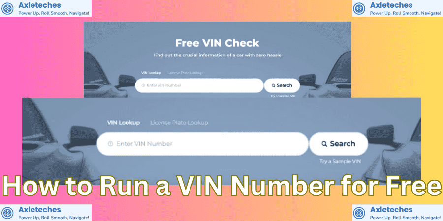 How to Run a VIN Number for Free