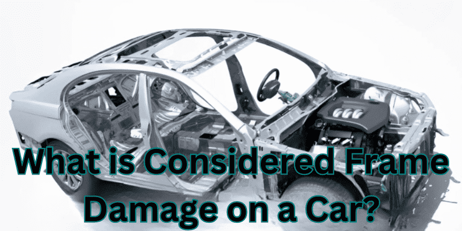 What is Considered Frame Damage on a Car?